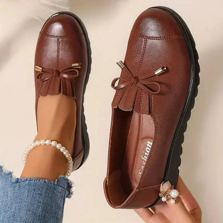 Lara – Mocassins Cuir Orthopédiques