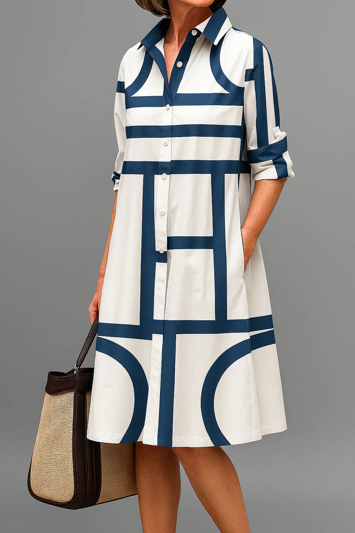 Kayla – Robe Midi Tendance & Légère