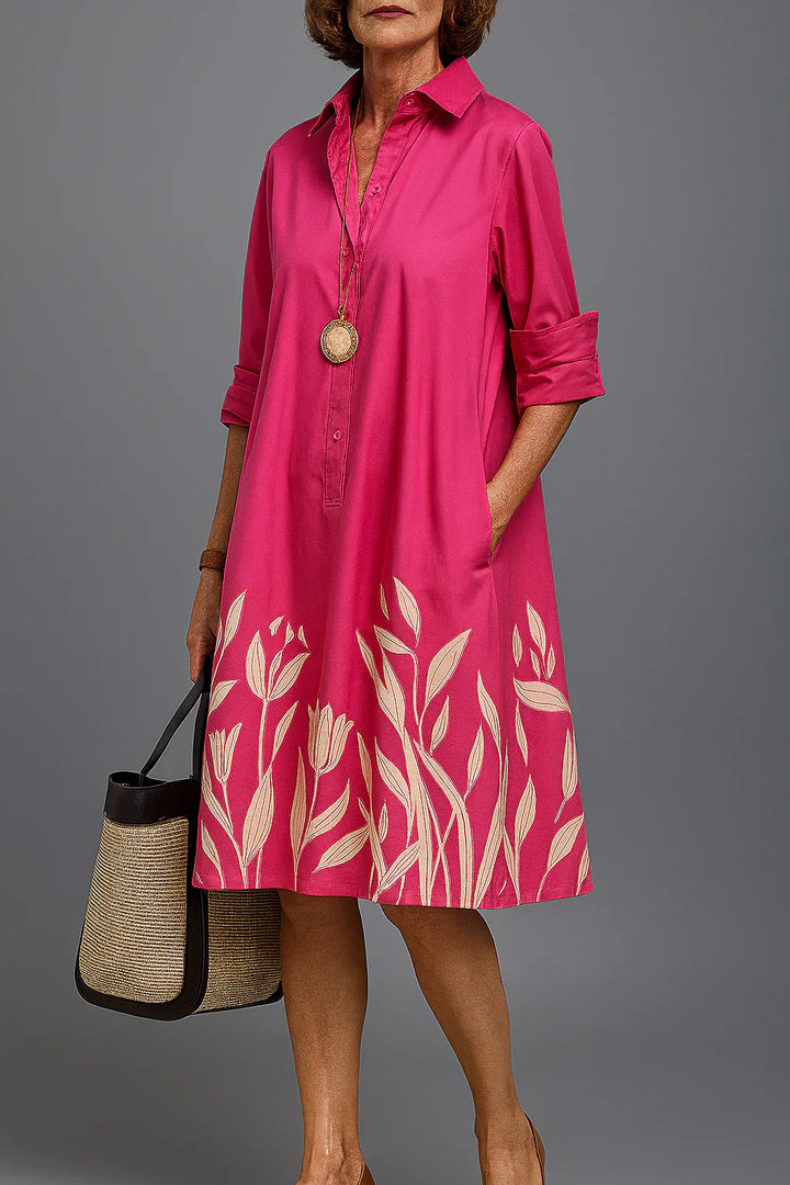 Kayla – Robe Midi Tendance & Légère