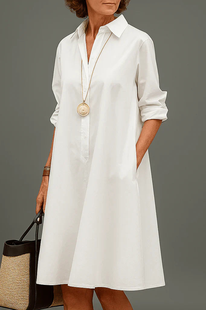 Kayla – Robe Midi Tendance & Légère