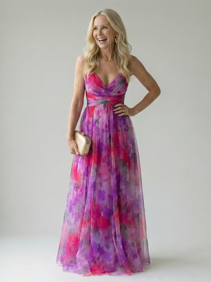 Isel – Robe Maxi Portefeuille Douce