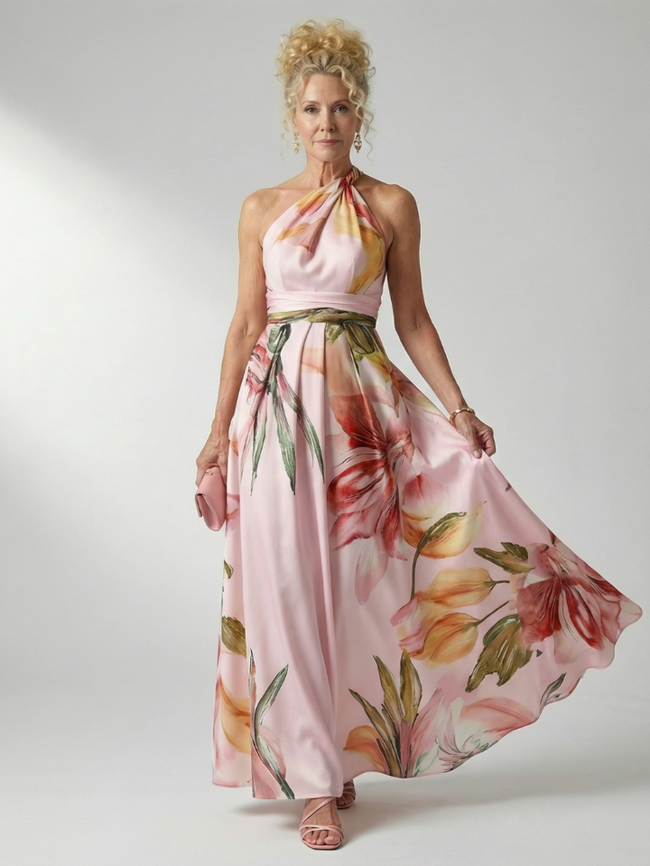 Amiel – Robe Maxi Florale Légère