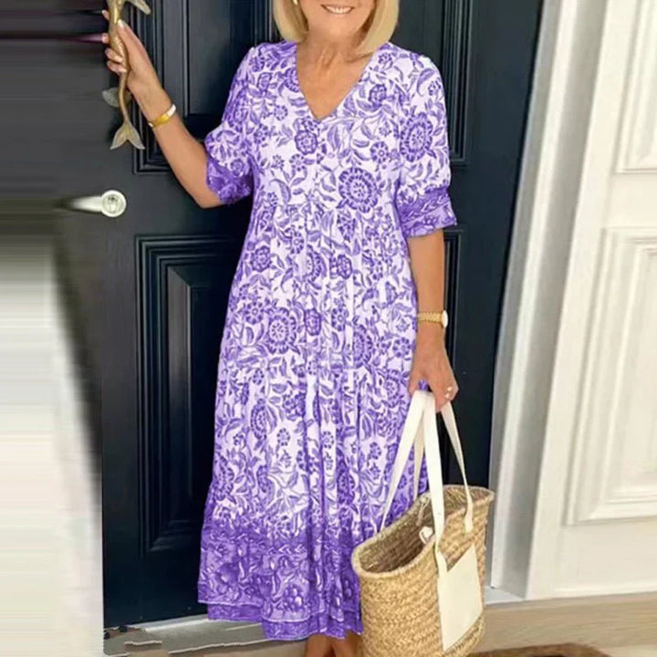 Zevora – Robe Midi Élégante