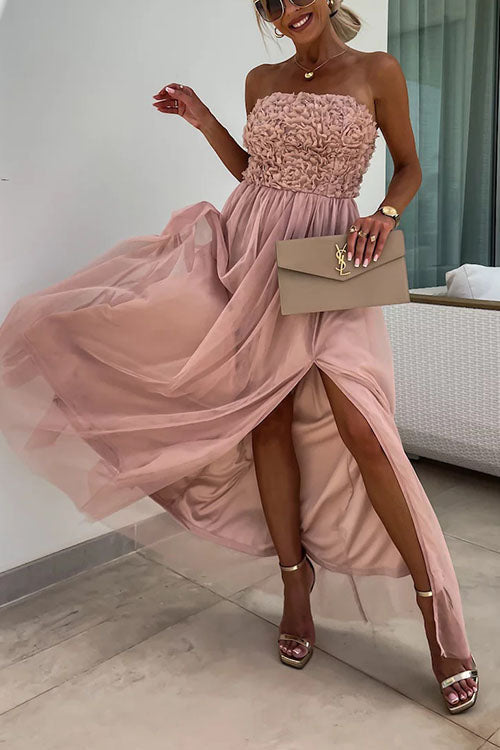 Ari – Robe Maxi Fendue Tendance