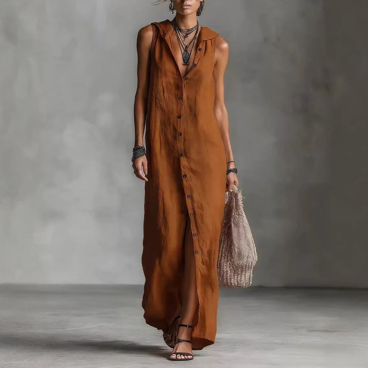 Kamila – Robe Longue Sans Manches