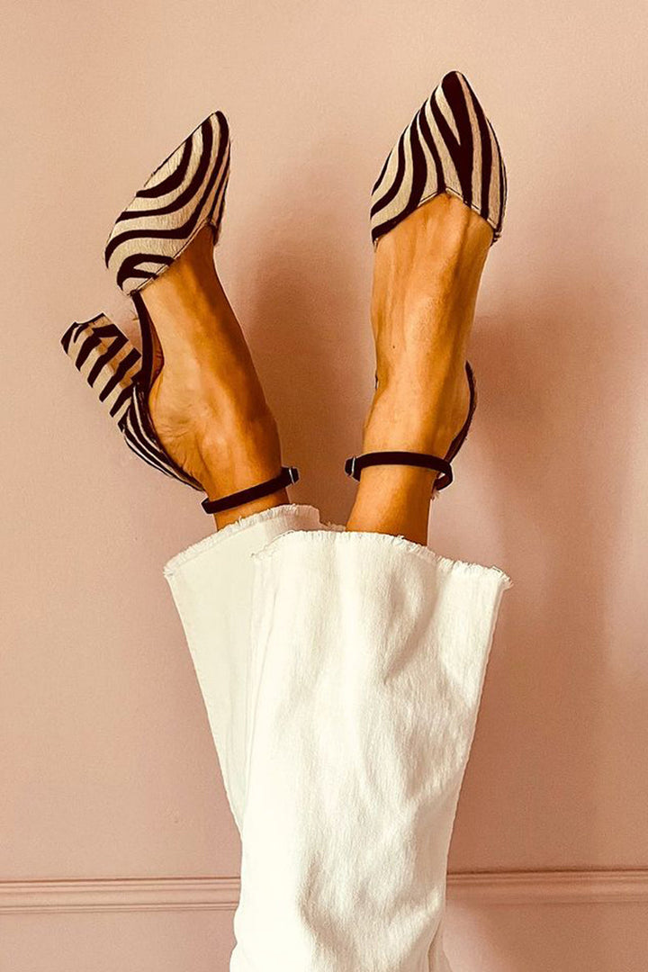 Viola™ – Talons Imprimé Zèbre