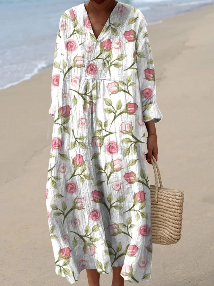 Robe Imprimé Roses