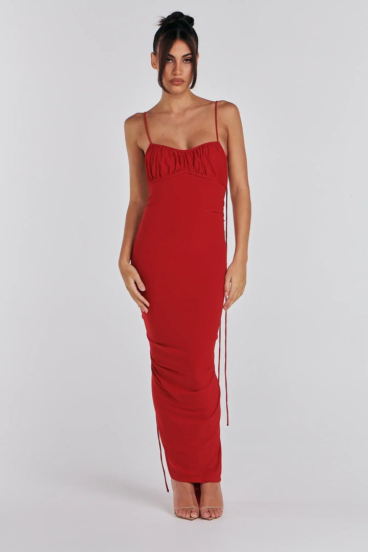 Alindra™ – Robe Maxi Dos Nu