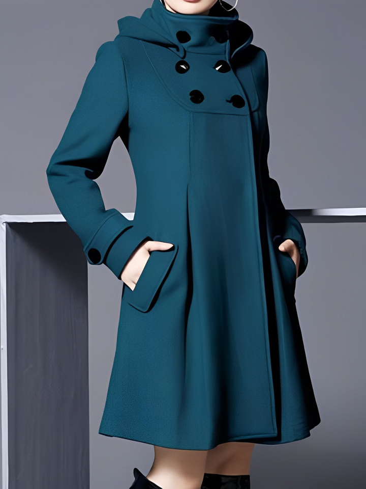 Belgravia – Manteau Col Cheminée
