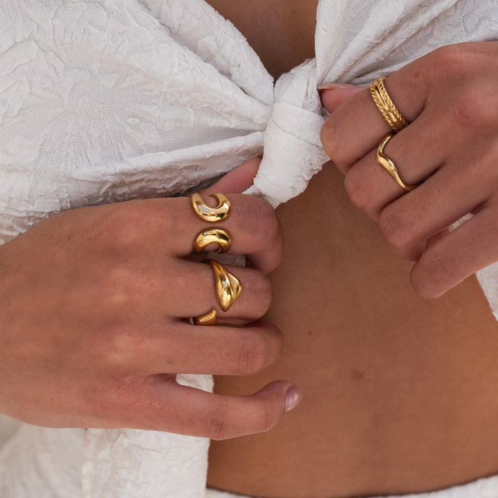 Saffron – Bague Ajustable