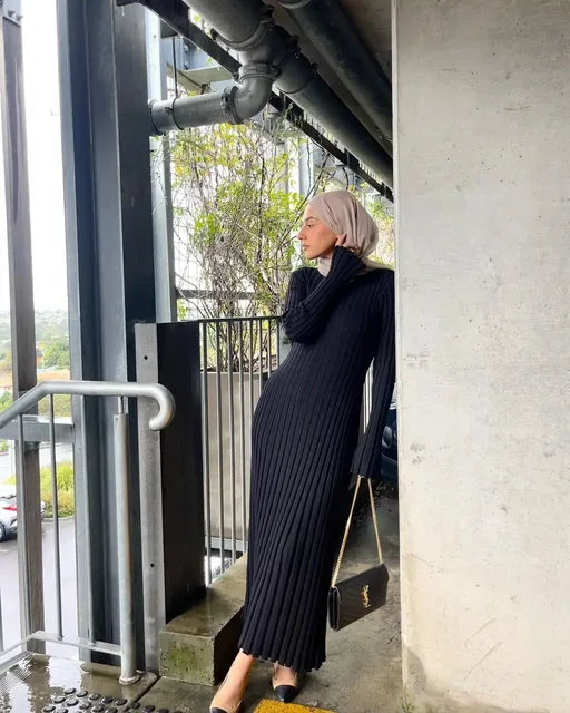 Maxi – Robe Maxi Longue Tricotée