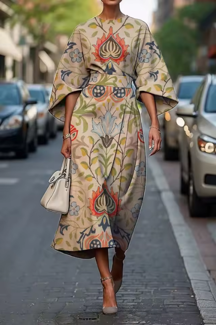 Celestiva – Robe Midi Élégante
