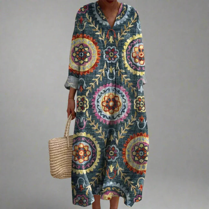 Leya – Robe Géométrique