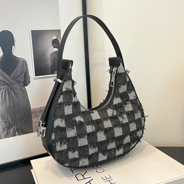 Kendra – Sac Texturé Carreaux
