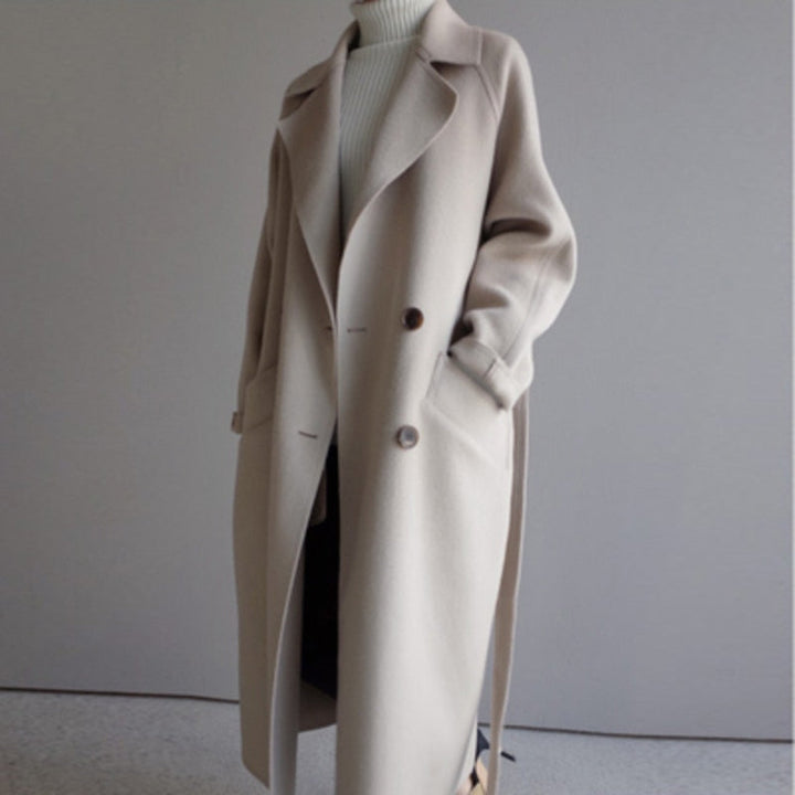 Clara – Trench Coat Laine Femme