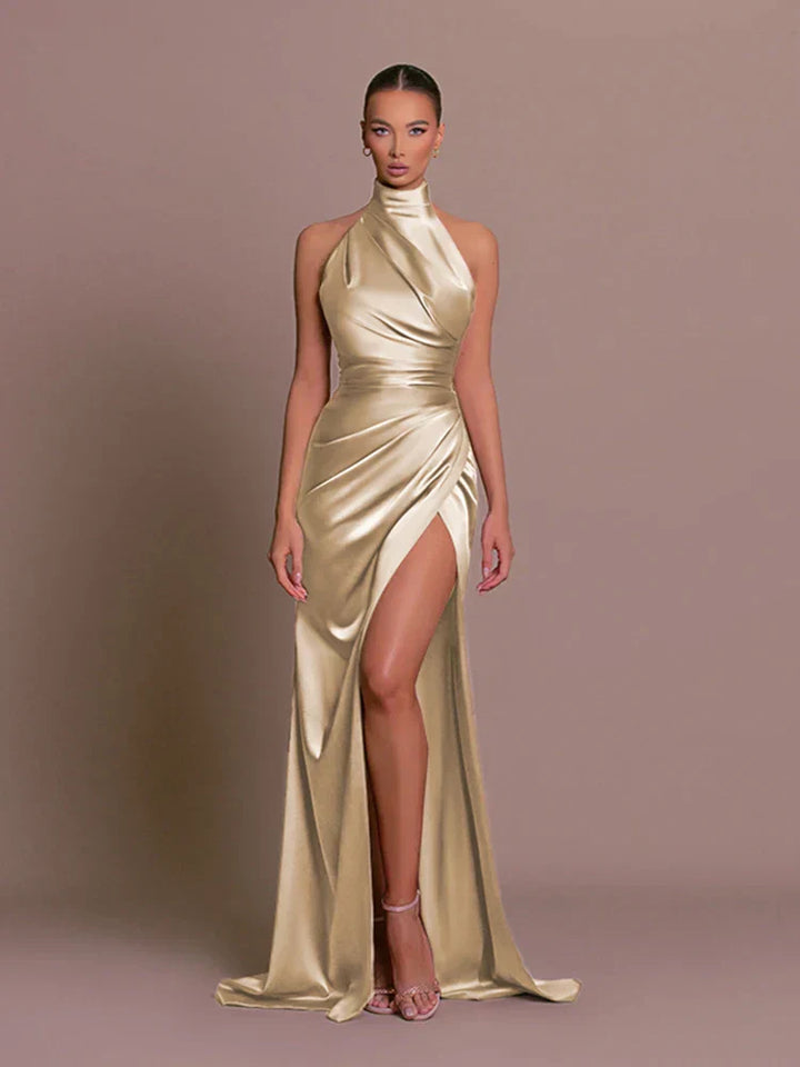 Cleo – Robe Maxi Fendue