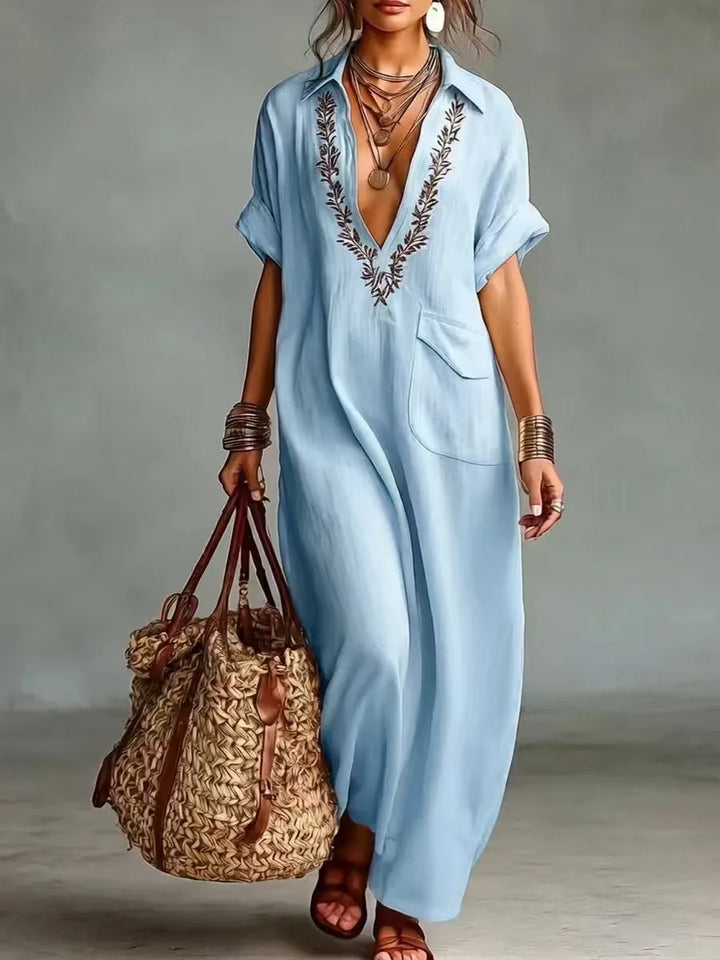Marta – Robe Maxi Boho Florale
