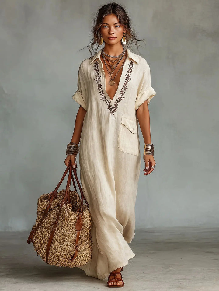 Marta – Robe Maxi Boho Florale