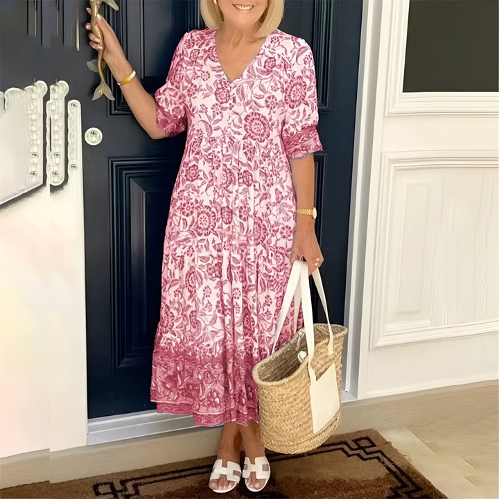 Rosetta – Robe Maxi Boho Col V