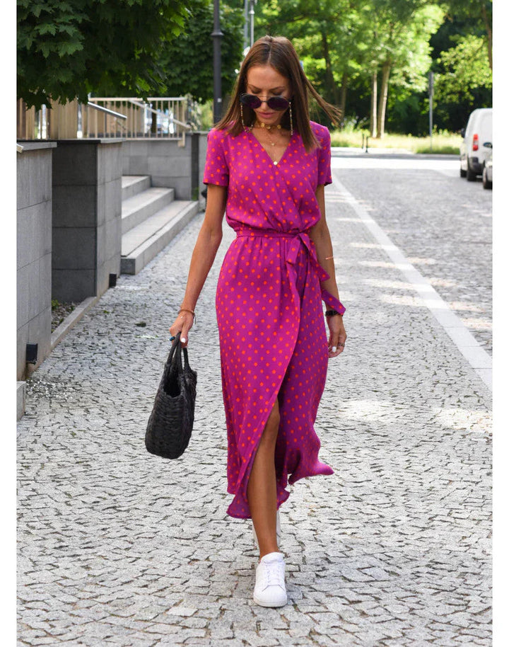Linda – Robe Midi Confortable