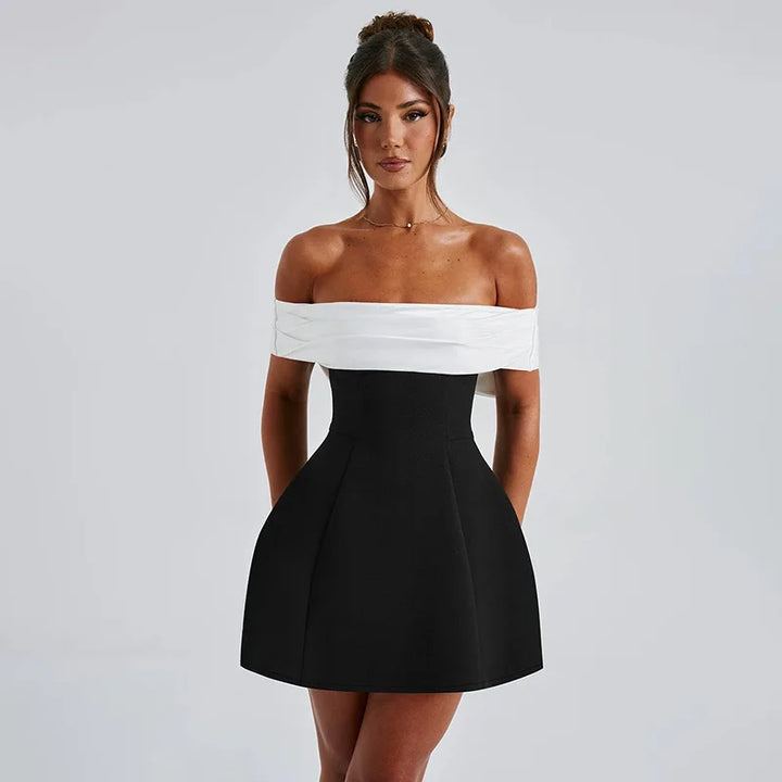 Elora™ – Robe Élégante Épaules Dénudées