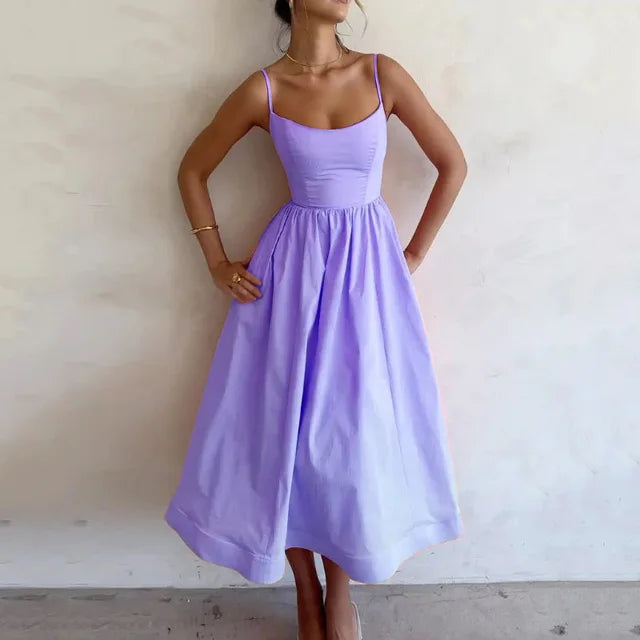 Jovie – Robe Midi Bretelles