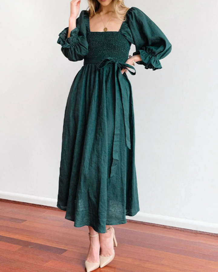 Ophelia – Robe Midi Manches