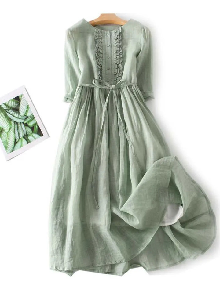Milou – Robe Lin Tendance