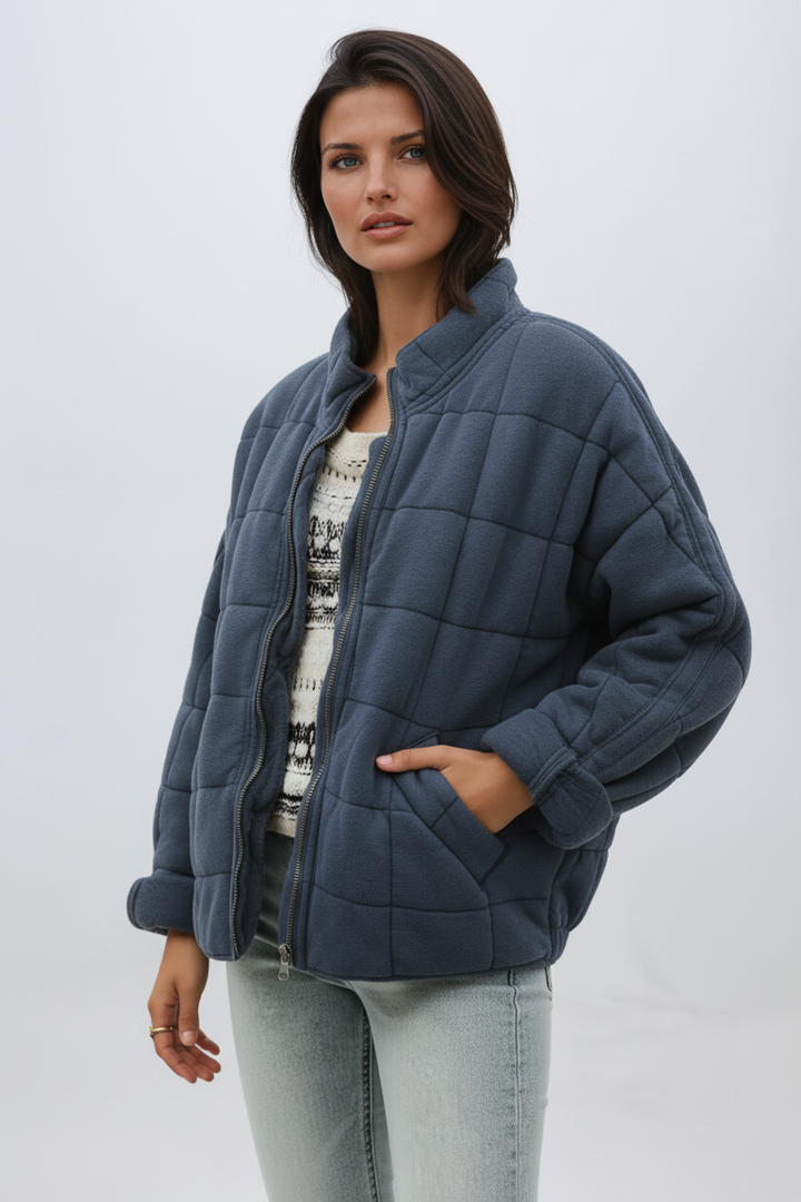 Juliette – Manteau Matelassé Oversize