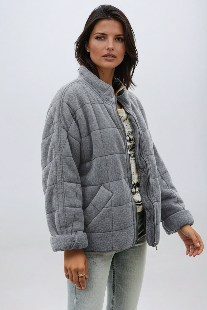 Juliette – Manteau Matelassé Oversize