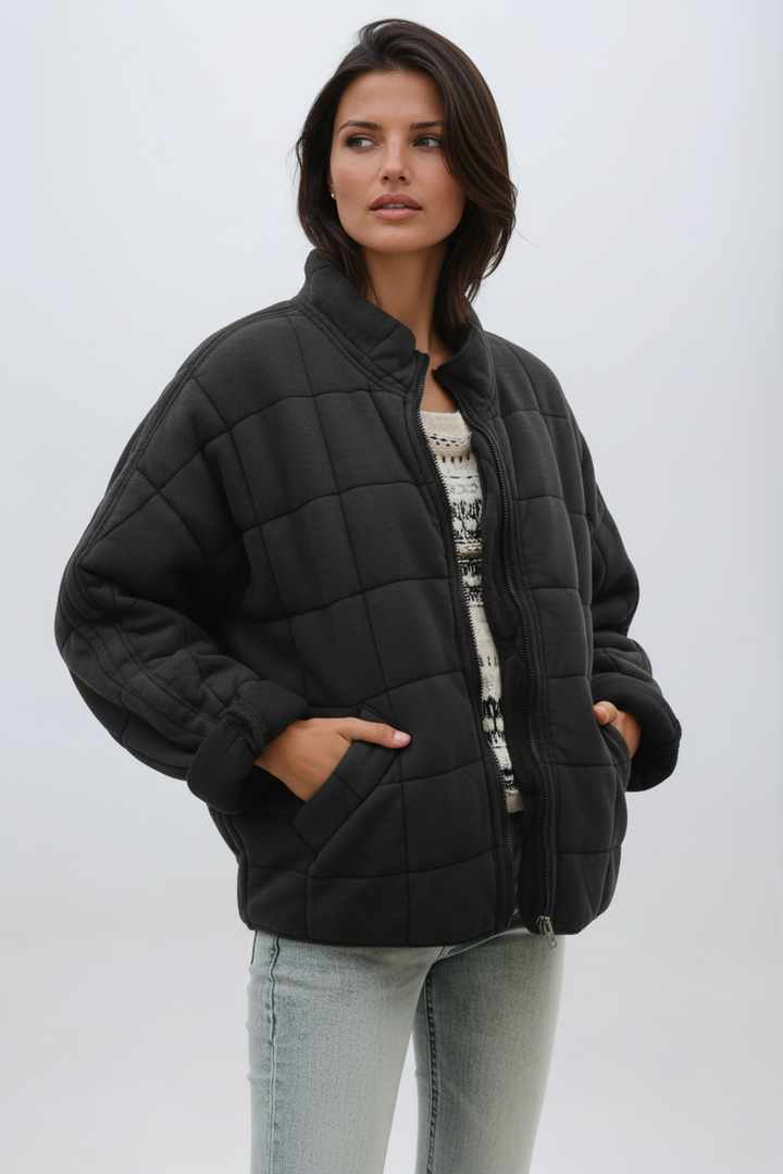 Juliette – Manteau Matelassé Oversize