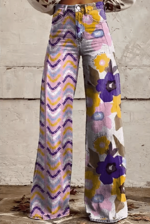 Elysia – Pantalon Boho Vintage