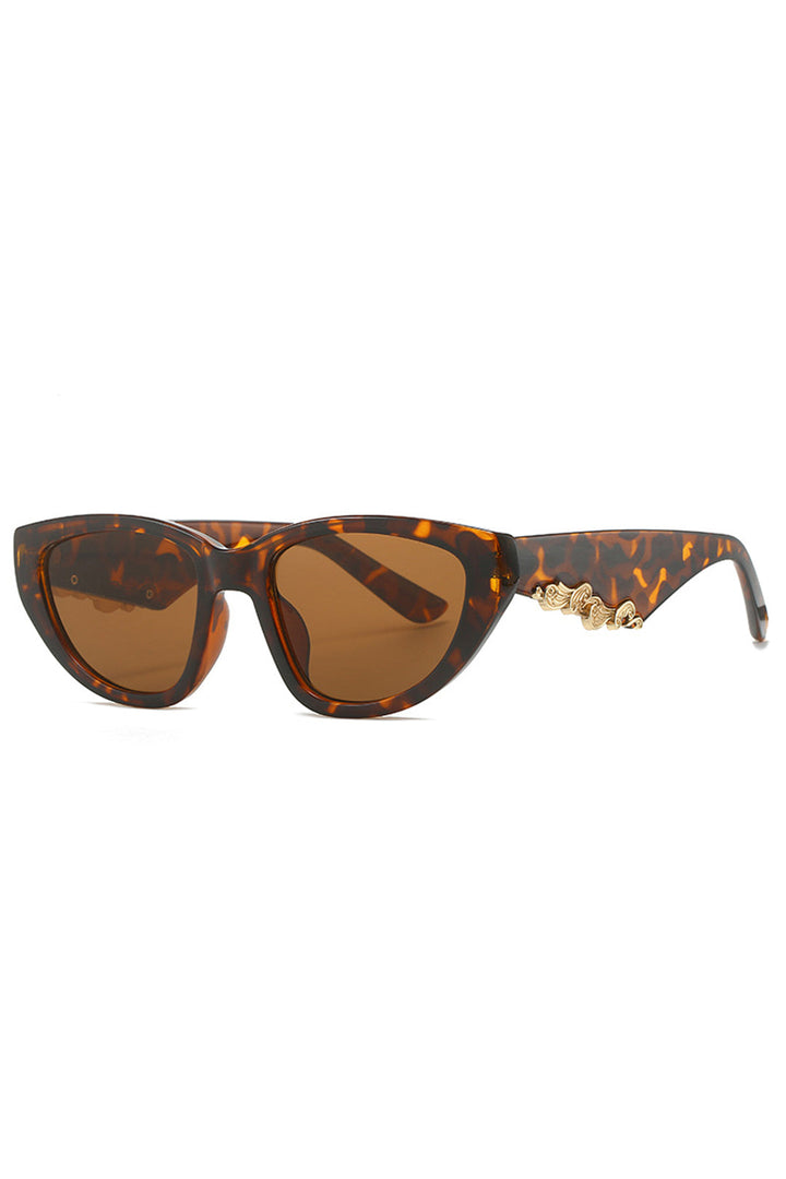 Delphine – Lunettes de Soleil Imprimé Léopard