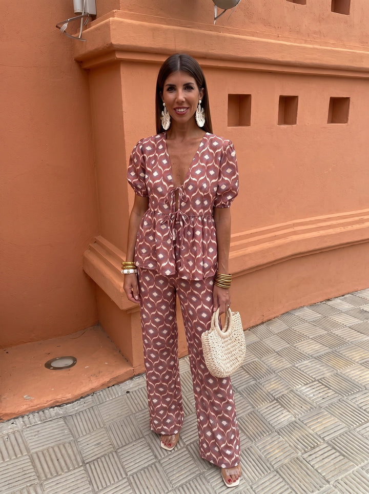 Leonor – Ensemble Casual Chic 2 Pièces
