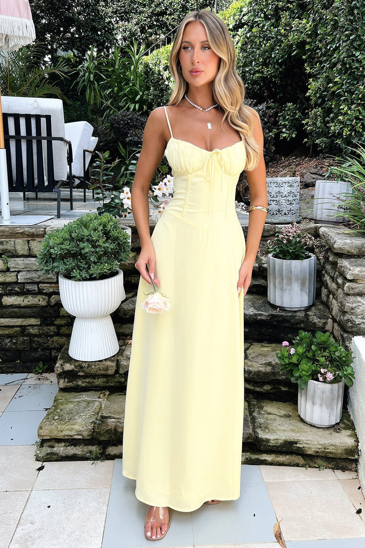 Maelys – Robe Maxi Sans Manches