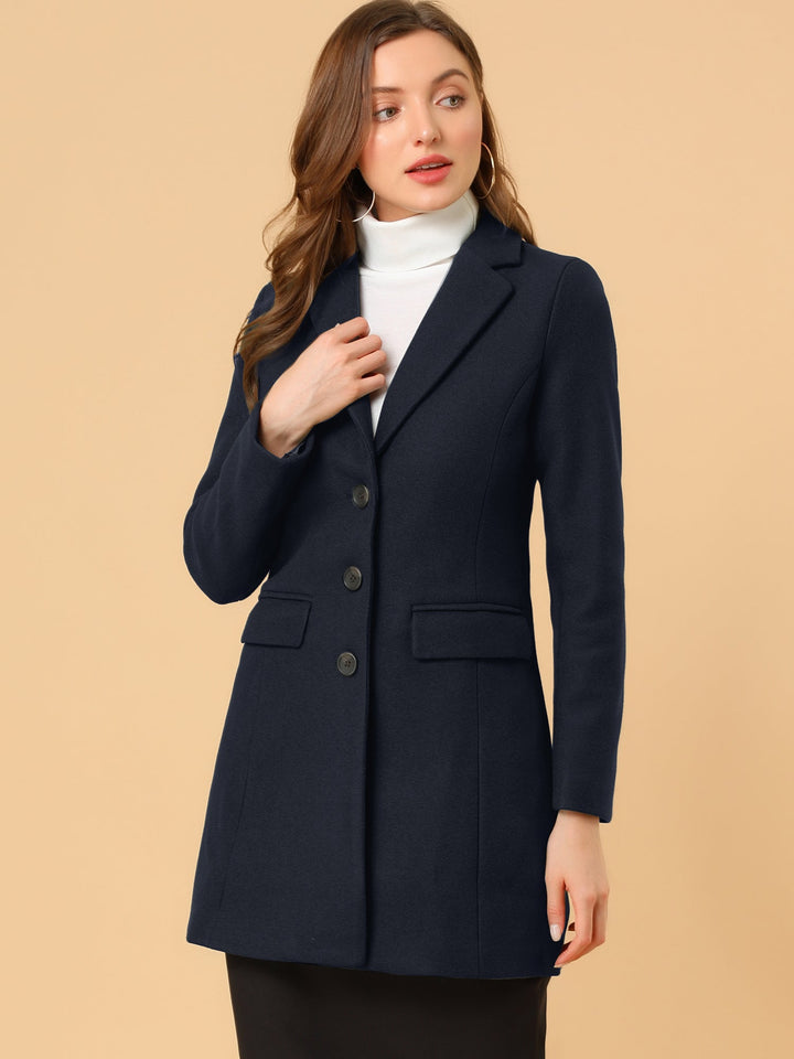 Marielle – Manteau Laine Classique