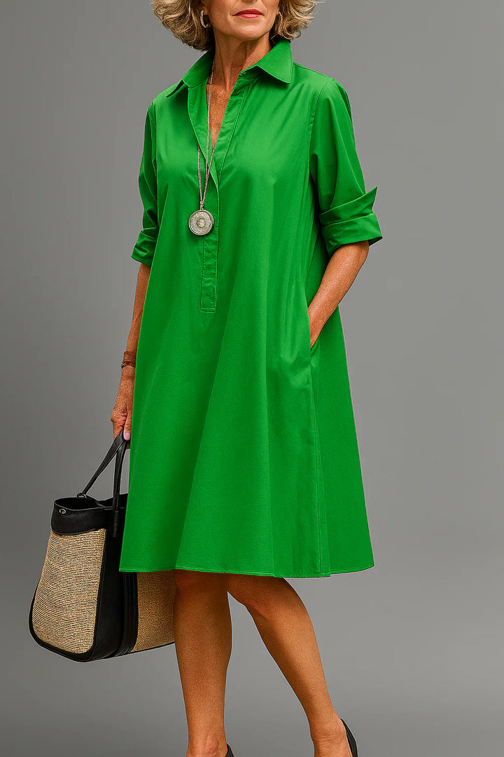 Kayla – Robe Midi Tendance & Légère