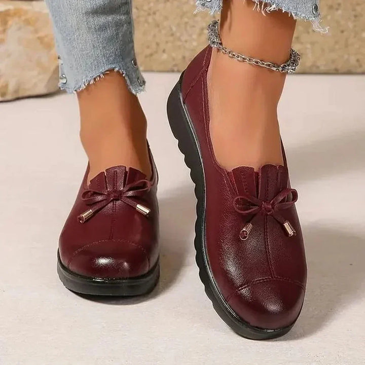 Lara – Mocassins Cuir Orthopédiques