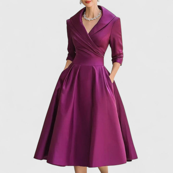 Quinn – Robe Midi Élégante