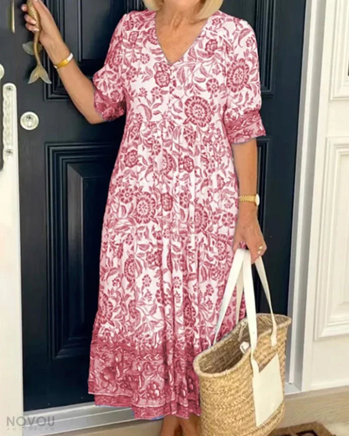 Zevora – Robe Midi Élégante