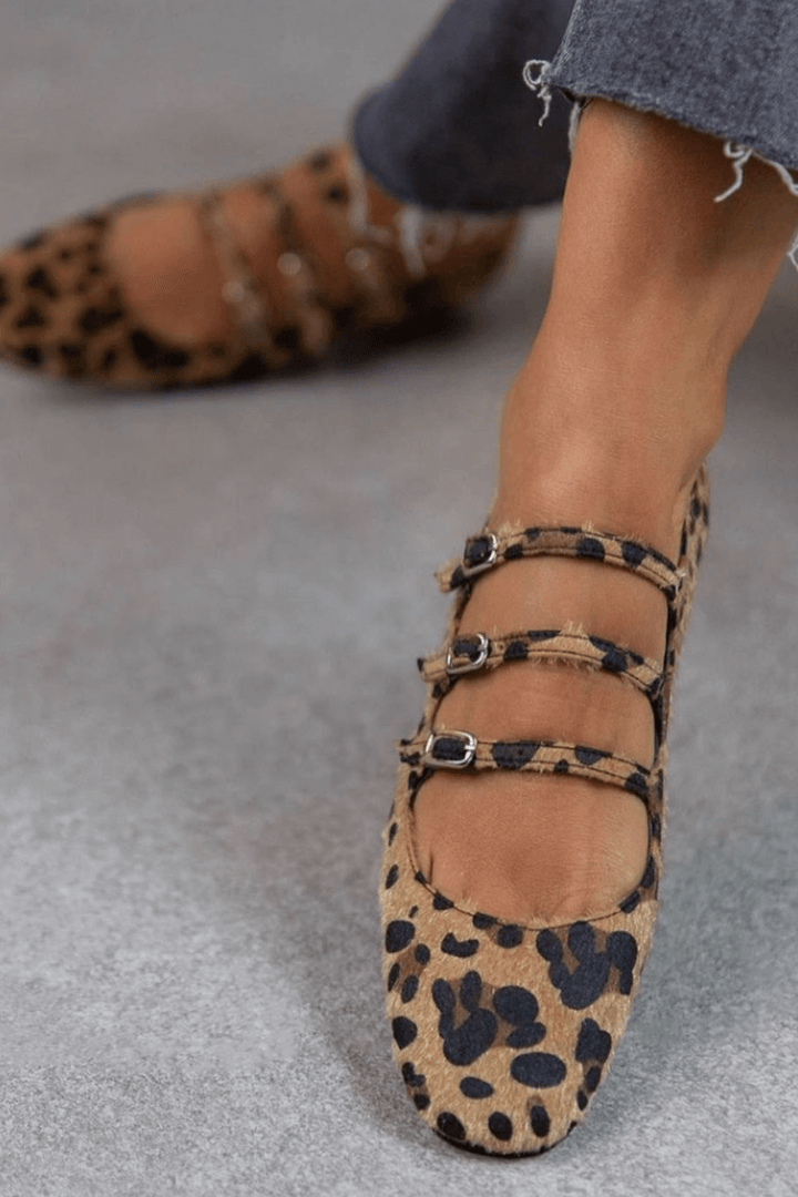 Ballerines Imprimé Animal