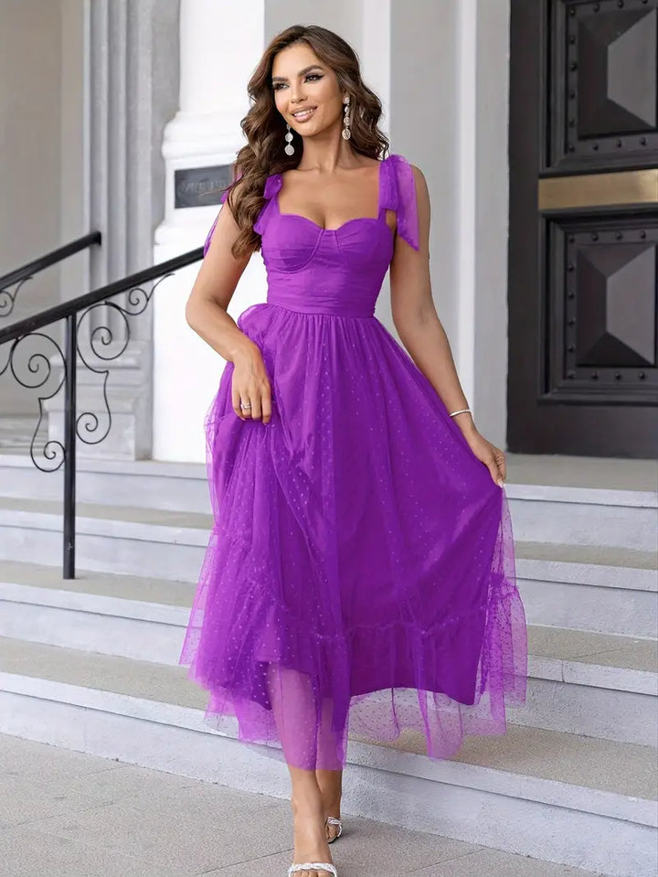 Carmen – Robe Mesh Élégante