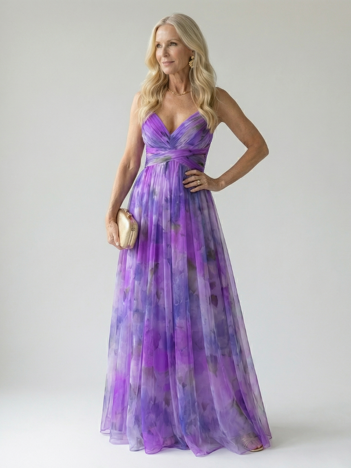 Isel – Robe Maxi Portefeuille Douce
