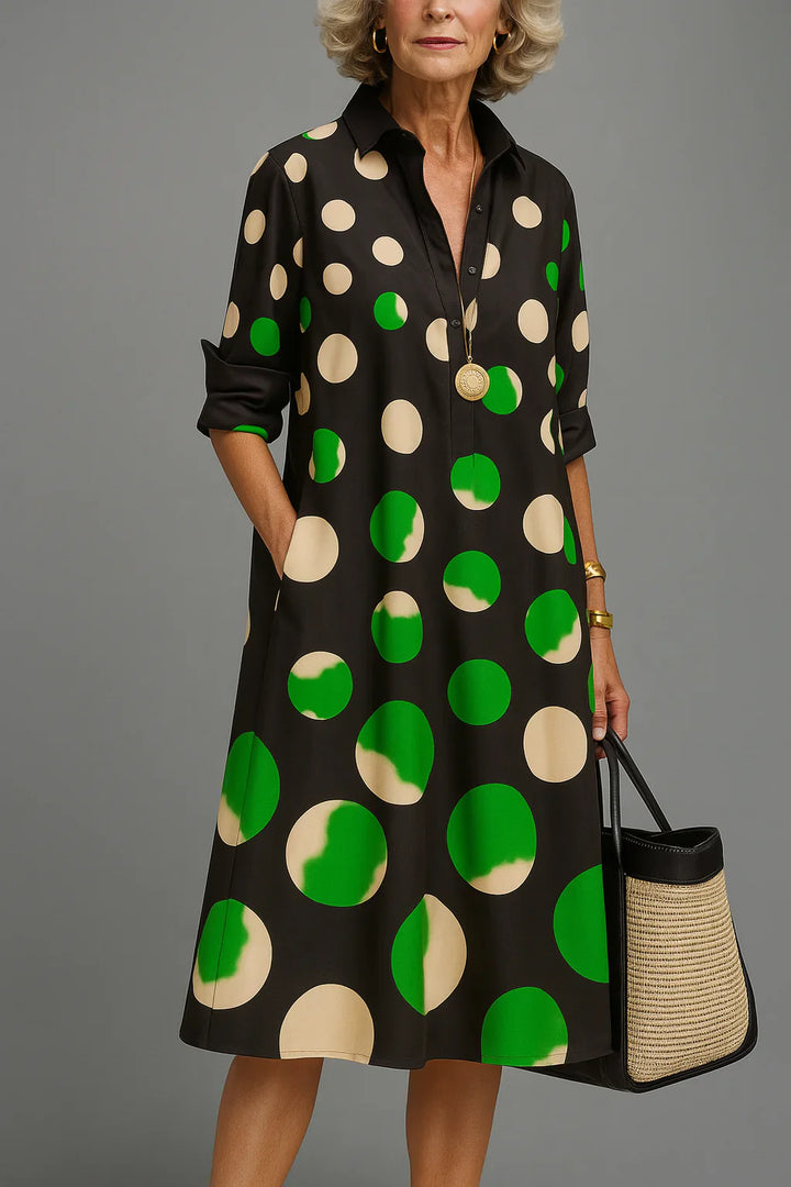 Kayla – Robe Midi Tendance & Légère