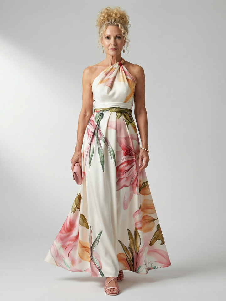 Amiel – Robe Maxi Florale Légère