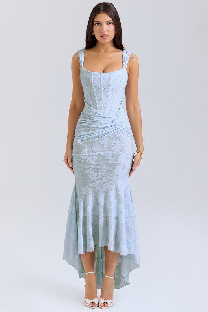 Katerina – Robe Midi Élégante