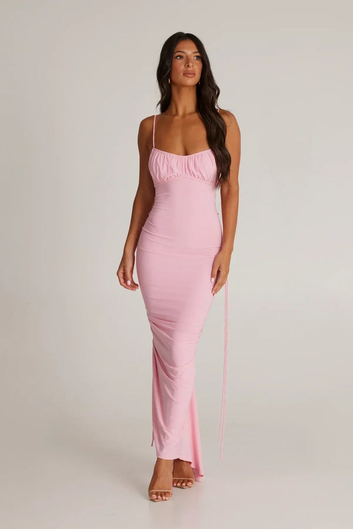 Alindra™ – Robe Maxi Dos Nu