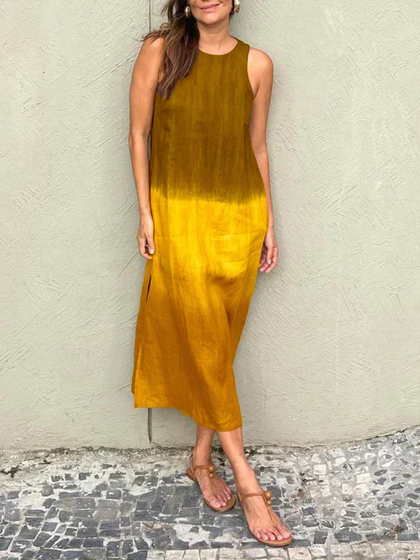 Lysette – Robe Maxi Imprimée Tendance