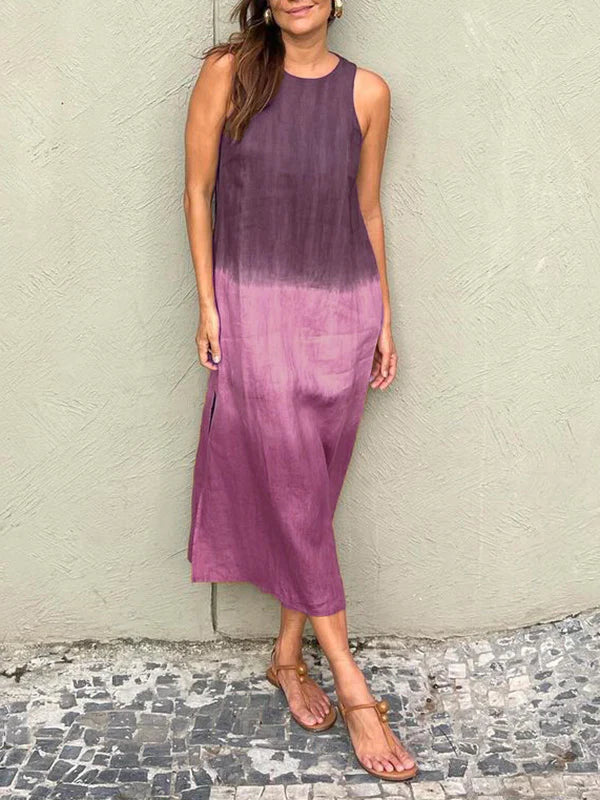 Lysette – Robe Maxi Imprimée Tendance
