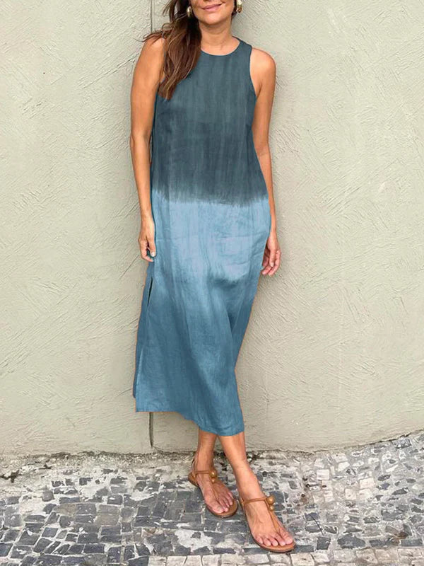 Lysette – Robe Maxi Imprimée Tendance